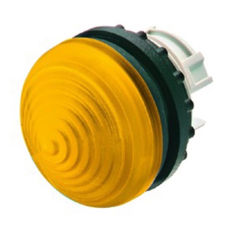 M22-LH-Y Eaton RMQ-Titan Yellow Conical Pilot Lamp Head for use with Integral LED 22.5mm