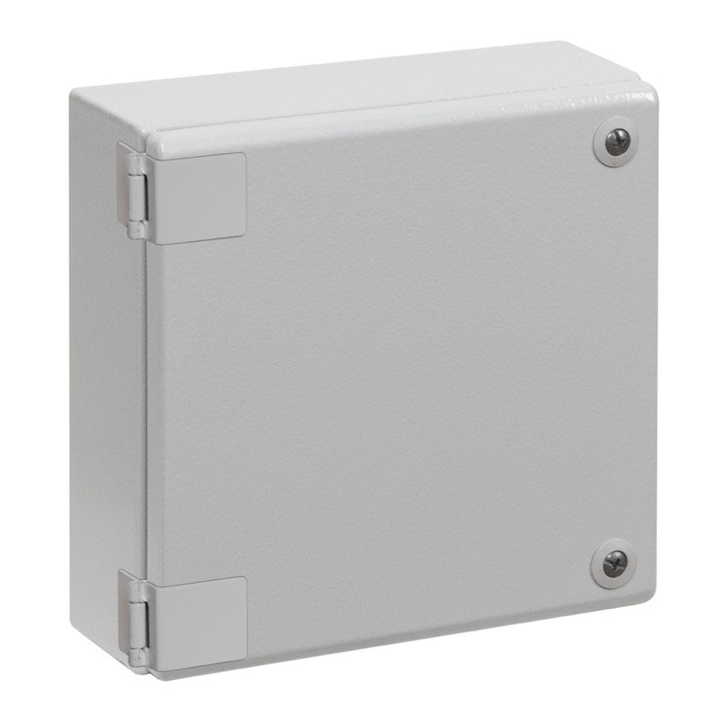 NSYSBM20208H Schneider PanelSeT SBM Mild Steel 200H x 200W x 80mmD Terminal Box IP66