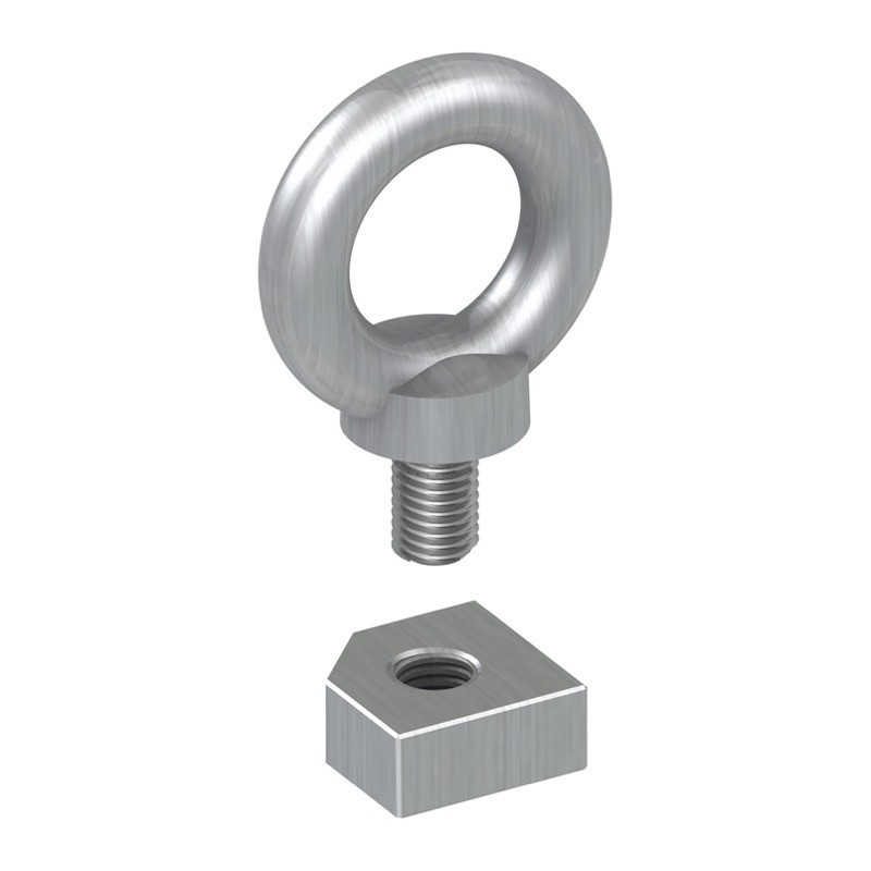 NSYSMEB Schneider Electric PanelSeT SM Set of 4 Eyebolts Galvanized Cast Steel