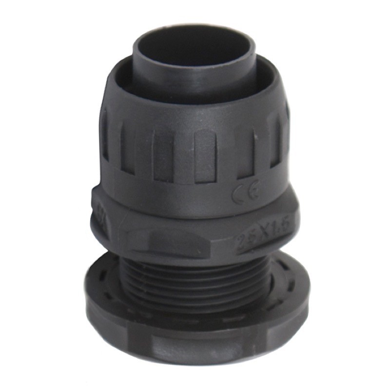 RPMN25 Bocchiotti RPMN Black Swivel Fitting for GSI25 Conduit with 32mm Male Thread 