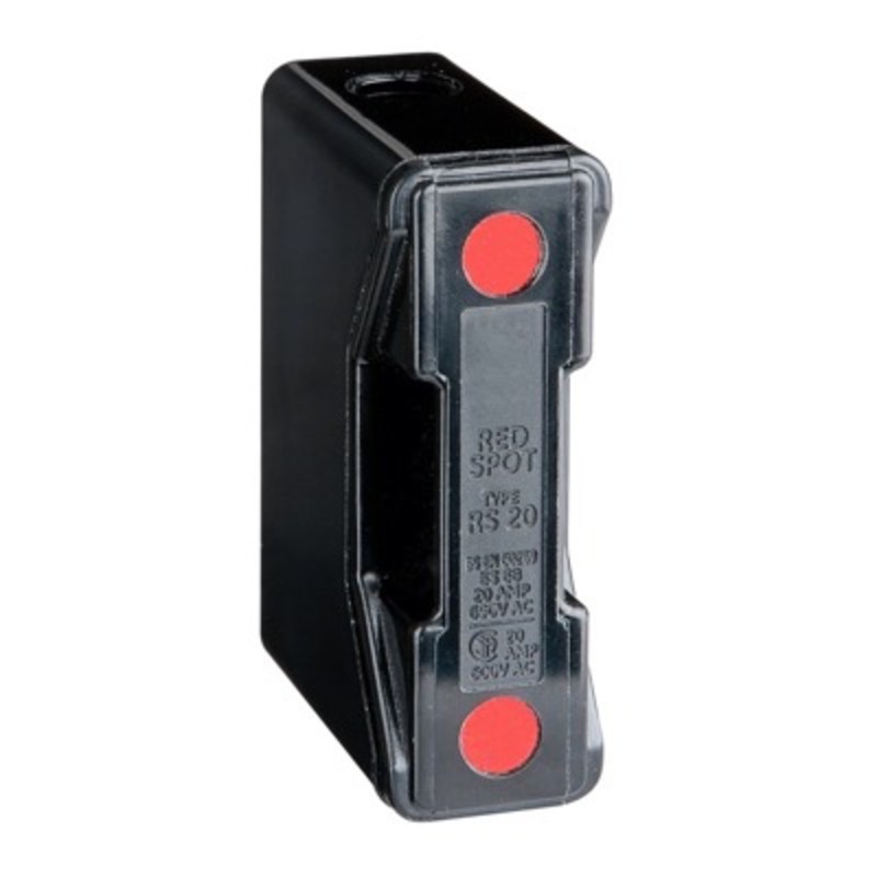 Eaton Bussmann Red Spot Fuse Holder 63A Black for BS88 A3 Fuse