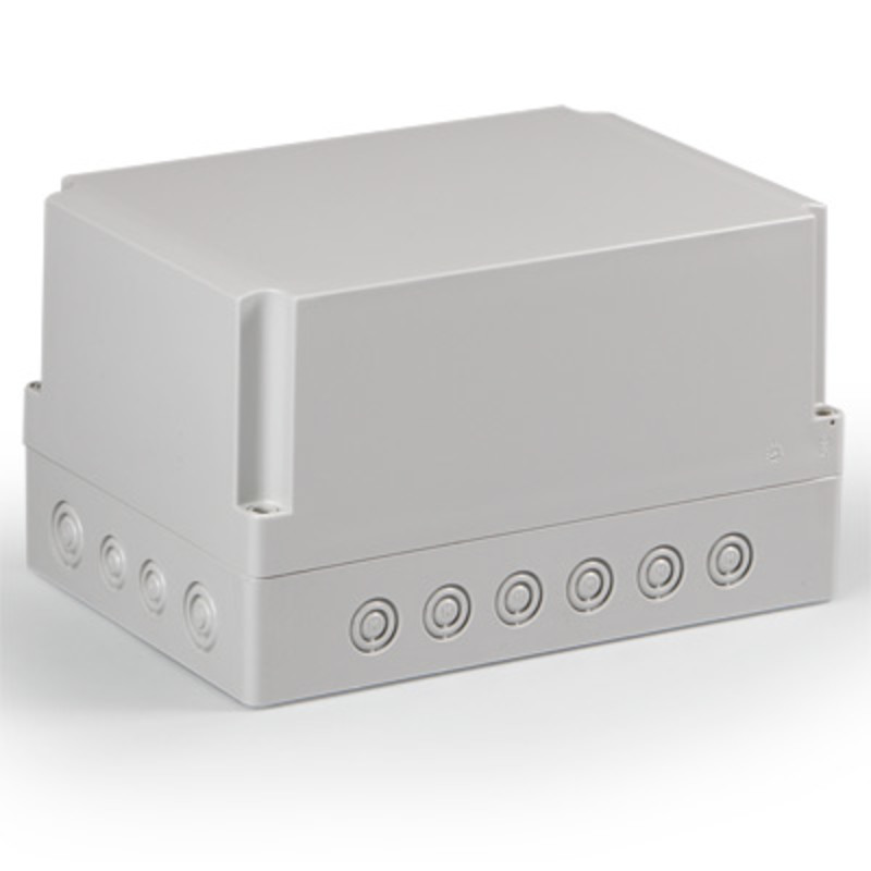 SPCM182515G Ensto Cubo S Polycarbonate 175 x 250 x 150mmD Enclosure IP66/67 Metric Knock-outs