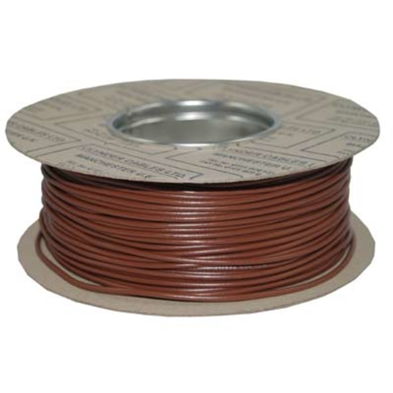 2491B1.0MMBROWN Clynder 2491B LSZH Cable 1.0mm Brown 