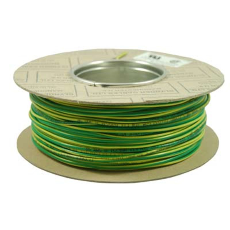 2491B1.0MMG/Y Clynder 2491B LSZH Cable 1.0mm Green/Yellow 