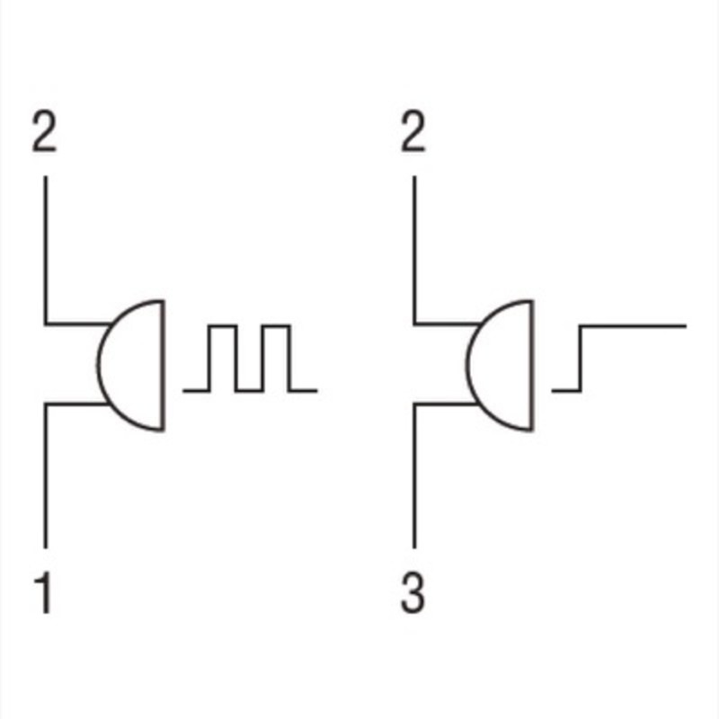 LPCZSMIP Lovato Electric Platinum Monoblock Buzzer 185-265VAC/DC Continuous or Pulse tone IP66/67/69K 80dB
