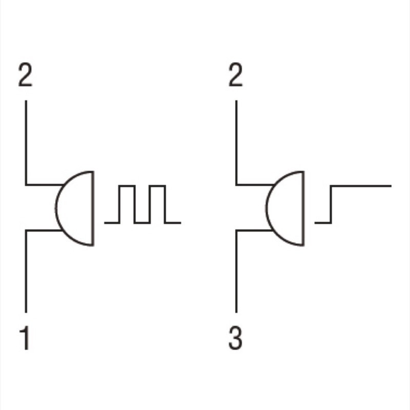 LPCZSBIP Lovato Electric Platinum Monoblock Buzzer 18-30VAC/DC Continuous or Pulse tone IP66/67/69K 80dB
