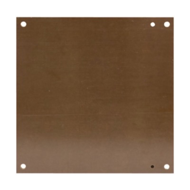BB2727 Cahors Combiester Mounting Plate for 270 x 270mm Enclosures Bakelite Brown Dimensions 220 x 220 x 4mmD 