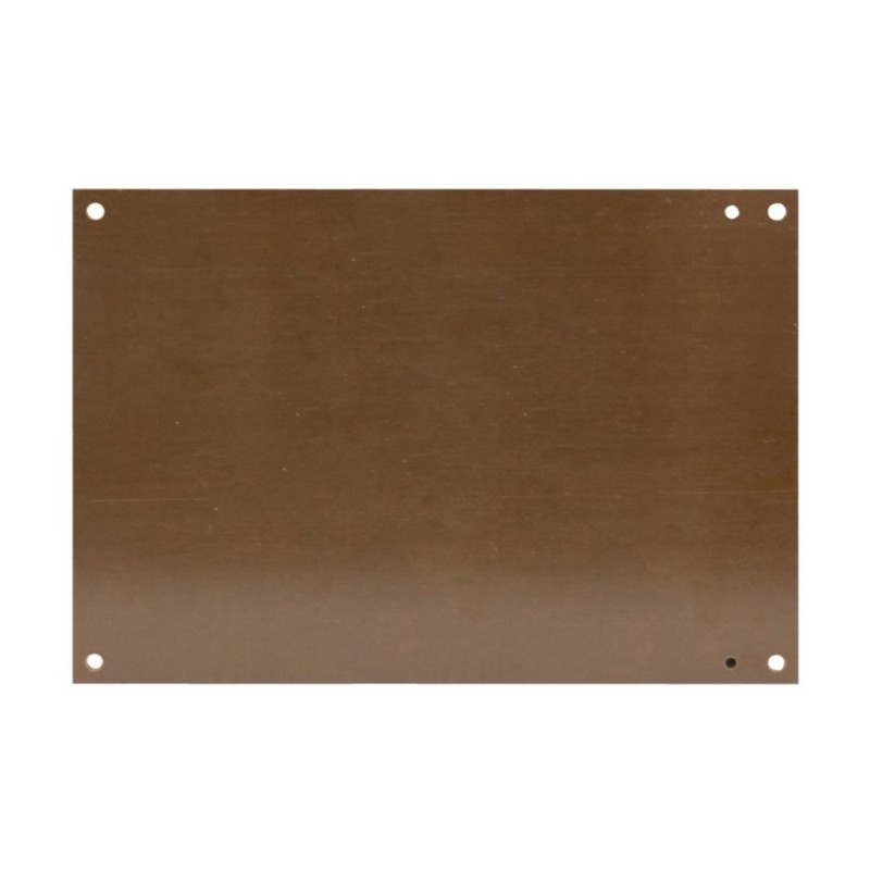 BB2713 Cahors Combiester Mounting Plate for 270 x 135mm Enclosures Bakelite Brown Dimensions 234 x 99 x 3mmD 
