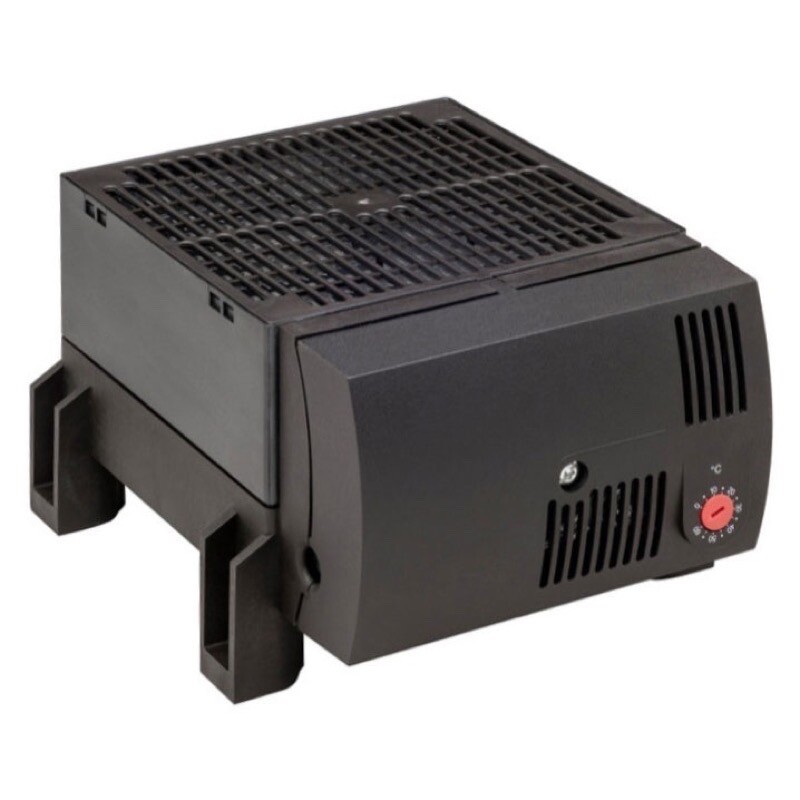 03059.9-00 STEGO CR 030 950W Fan Heater with Built-in Thermostat 0 - 60 Deg C 120V AC Screw Fixing.
