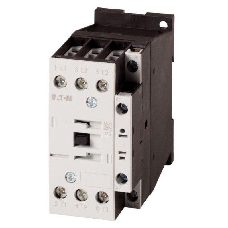 DILM32-10(110V50HZ,120V) Eaton DILM Contactor 3 Pole 32A AC3 15kW 1 x N/O Auxiliary 110VAC Coil
