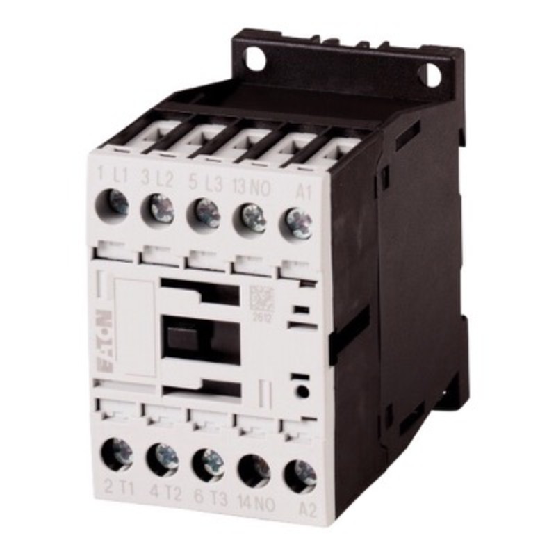 DILM7-10(230V,50HZ) Eaton DILM Contactor 3 Pole 7A AC3 3kW 1 x N/O Auxiliary 230VAC Coil