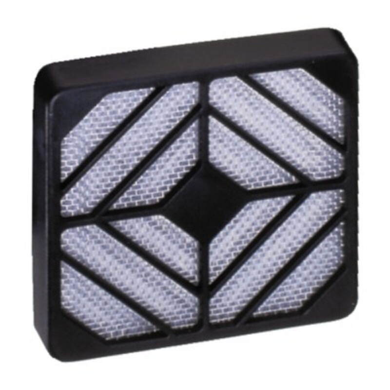Plastic Filter Guard with Mesh and Mat for 120 x 120mm Fan