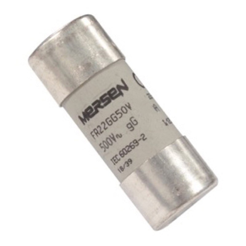 Fusg Mersen FR22 22 x 58mm 125A gG 500V Fuse J219773