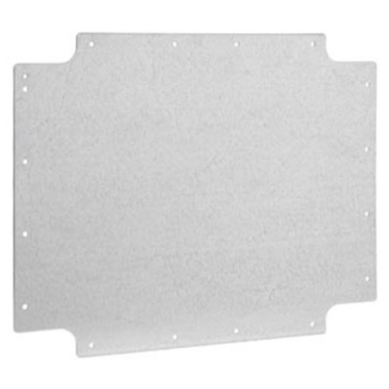 PMDP4030 / SL09140 Schneider Pilote Mounting Plate for SL00940 Galvanised Steel Plate Dimensions 310 x 390 x 1.5mmD