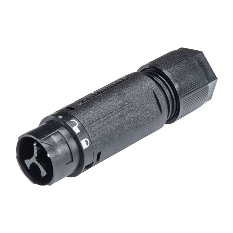 46.032.4553.1 Wieland RST Mini 3 Pole Male Connector Suitable for Cable 5 - 9.5mm 16A 250V