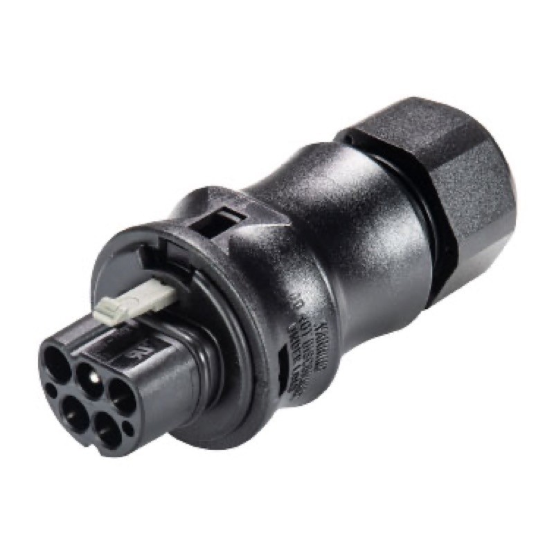 96.042.4153.1 Wieland RST 4 Pole Male Connector 10-14mm Cable Diameter Screw Terminals