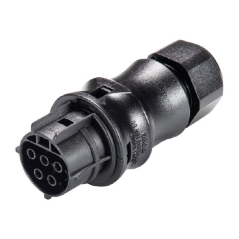 96.051.4153.1 Wieland RST 5 Pole Female Connector M20 Gland 10-14mm Cable Diameter Screw Terminals