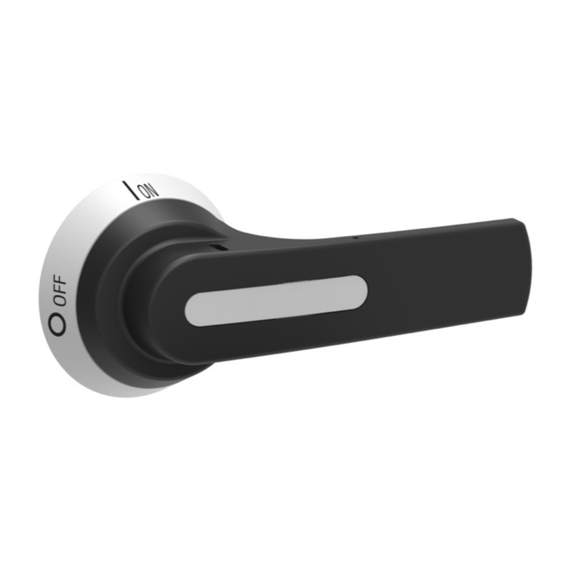 GLX61B Lovato GL Door Coupling Handle for GL0160-GL0315 Black Screw Fix Defeatable IP66/IP69K