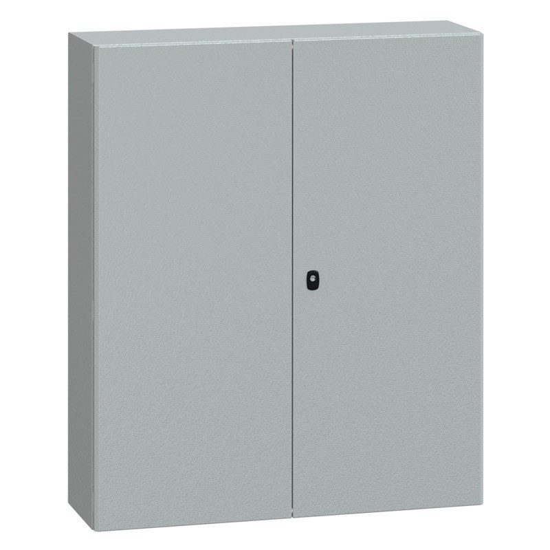 NSYS3D121030DP Schneider PanelSeT S3D Mild Steel 1200H x 1000W x 300mmD Wall Mounting Enclosure IP55