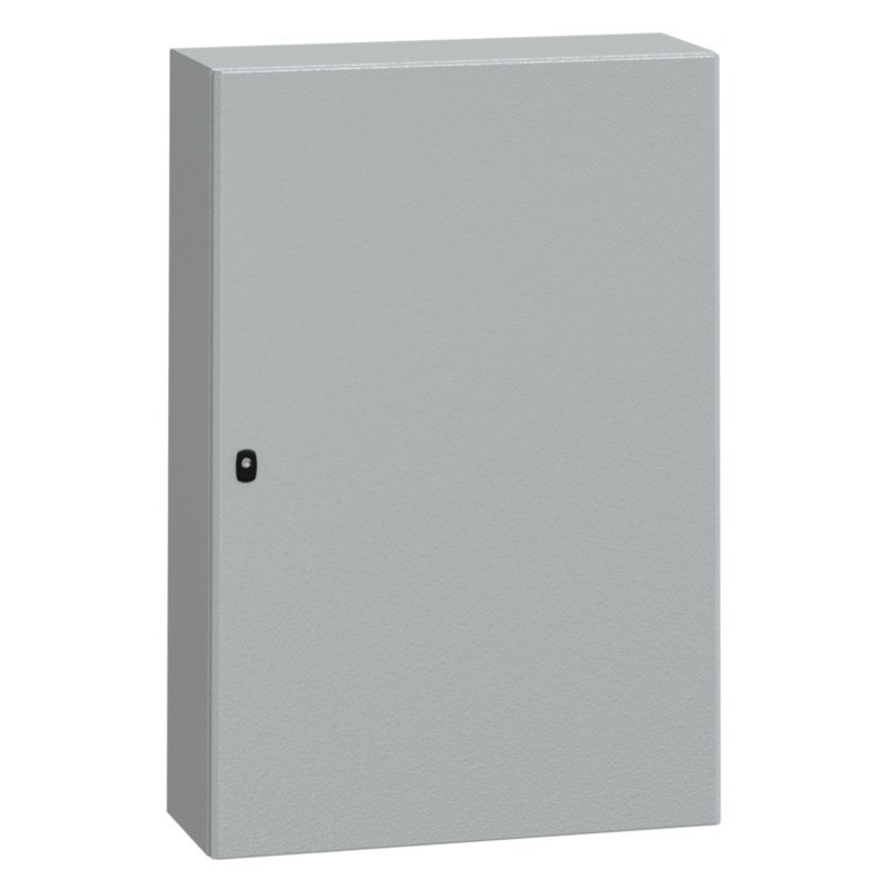 NSYS3D12830P Schneider Electric PanelSeT S3D Mild Steel 1200H x 800W x 300mmD Wall Mounting Enclosure IP66