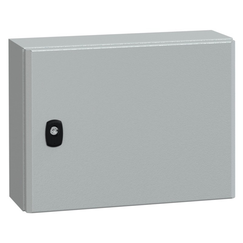 NSYS3D3415P Schneider Spacial S3D Mild Steel 300H x 400W x 150mmD Wall Mounting Enclosure IP66