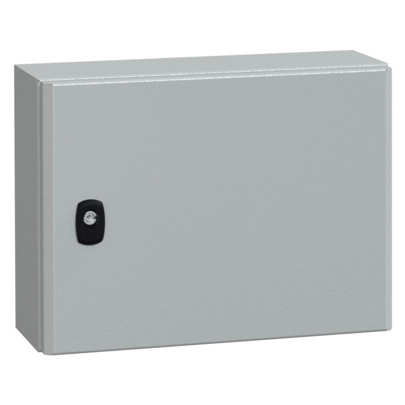 NSYS3D3420P Schneider PanelSeT S3D Mild Steel 300H x 400W x 200mmD Wall Mounting Enclosure IP66