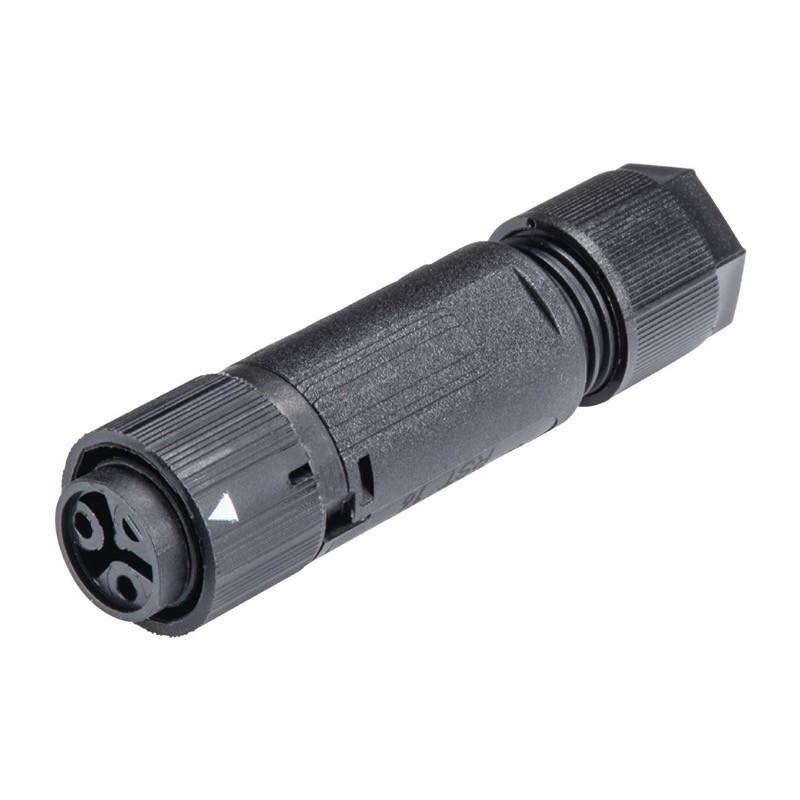 46.031.4554.1 Wieland RST Mini 2 Pole Female Connector  Suitable for Cable 5 - 9.5mm 16A 250V