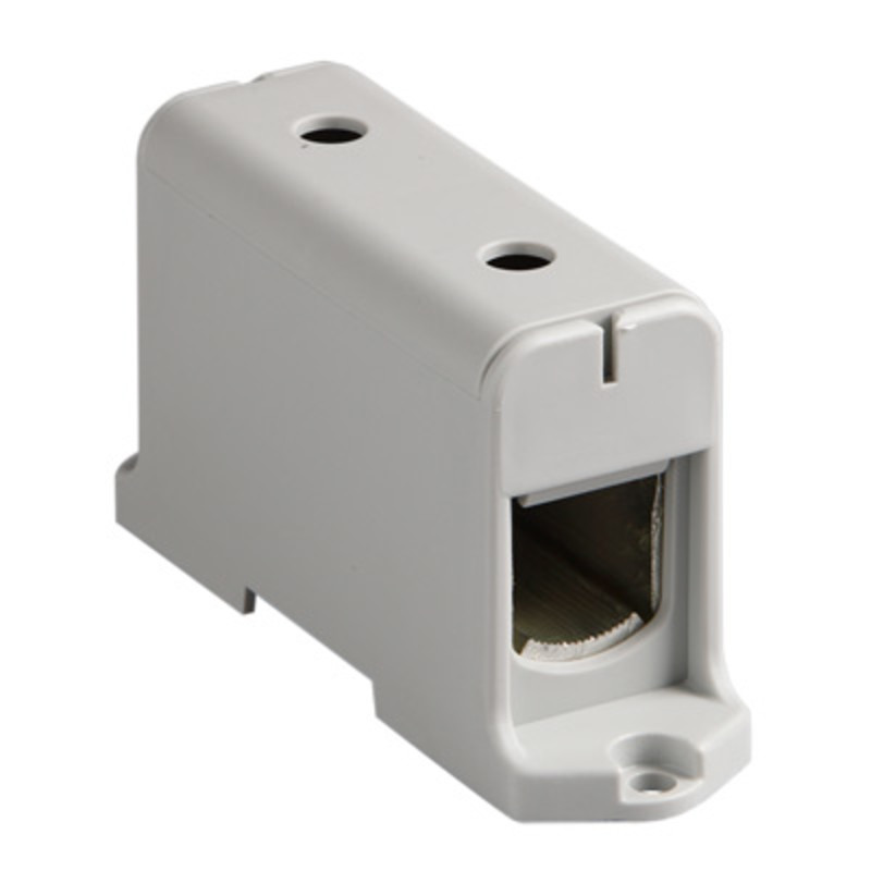 Ensto Clampo Pro 240mm Grey DIN Rail Terminal for TS35 Rail or