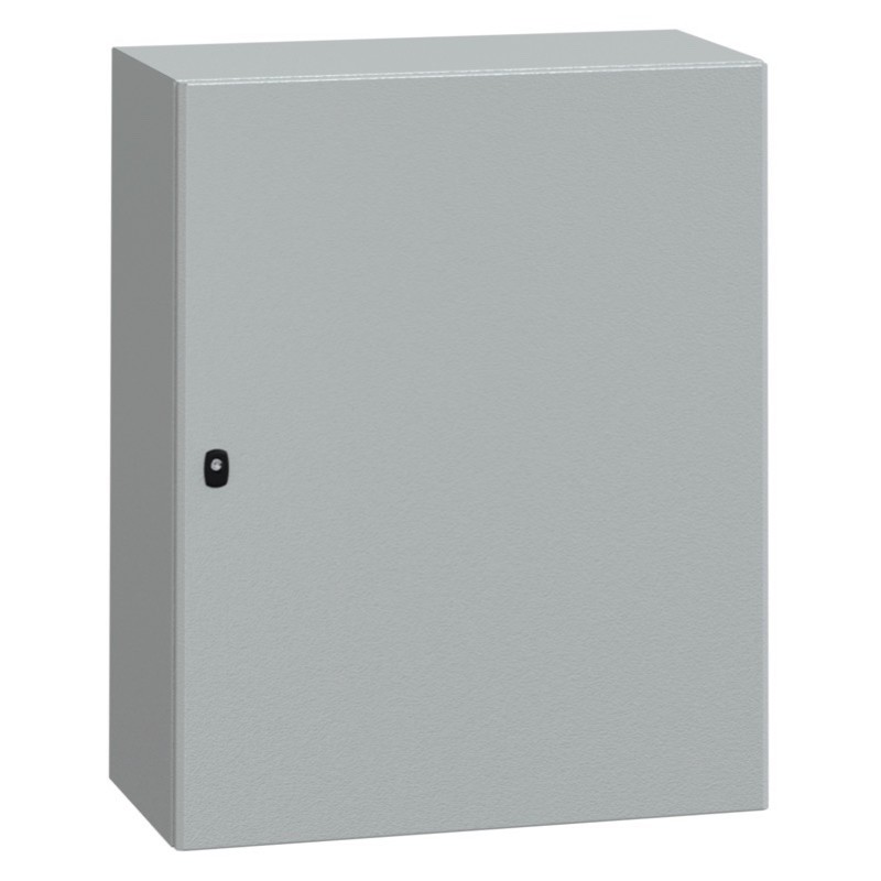 NSYS3D10840P Schneider Electric PanelSeT S3D Mild Steel 1000H x 800W x 400mmD Wall Mounting Enclosure IP66