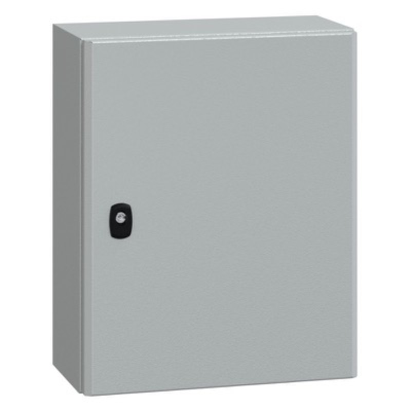 NSYS3D5425 Schneider Spacial S3D Mild Steel 500H x 400W x 250mmD Wall Mounting Enclosure IP66