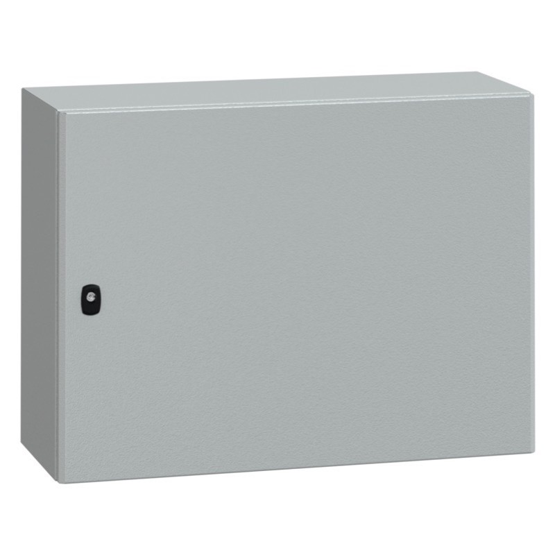 NSYS3D6830P Schneider Spacial S3D Mild Steel 600H x 800W x 300mmD Wall Mounting Enclosure IP66