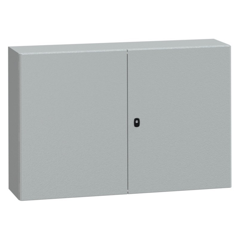 NSYS3D81230D Schneider PanelSeT S3D Mild Steel 800H x 1200W x 300mmD Wall Mounting Enclosure IP55