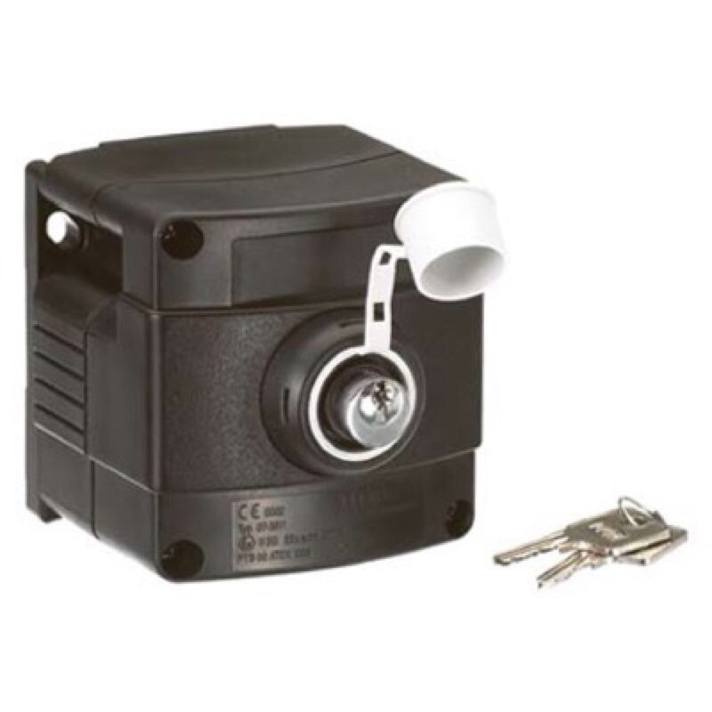 07-3511-10K24 Bartec ComEx Single Gang Control Station 1 Keyswitch 1 NO + 1 NC Key Retractable in the Initial Position