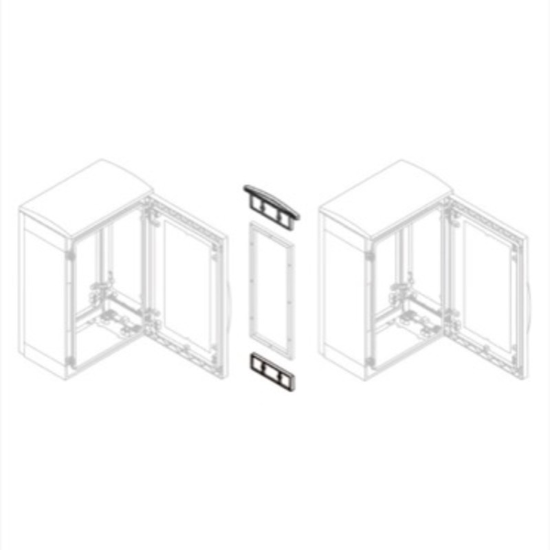 NSYSUPLA3TG Schneider Thalassa PLA Trim Kit for use with NSYMUPLA for Enclosures 320mmD with Canopy IP55