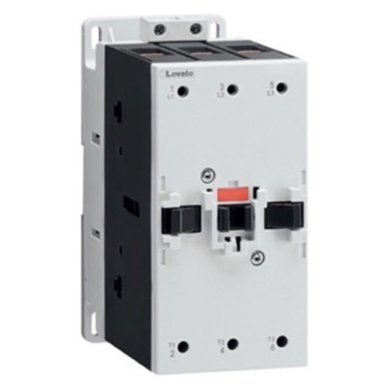 BF11500A110 Lovato Electric BF Series Contactor 3 Pole 115A AC3 55kW No Auxiliary 110VAC Coil