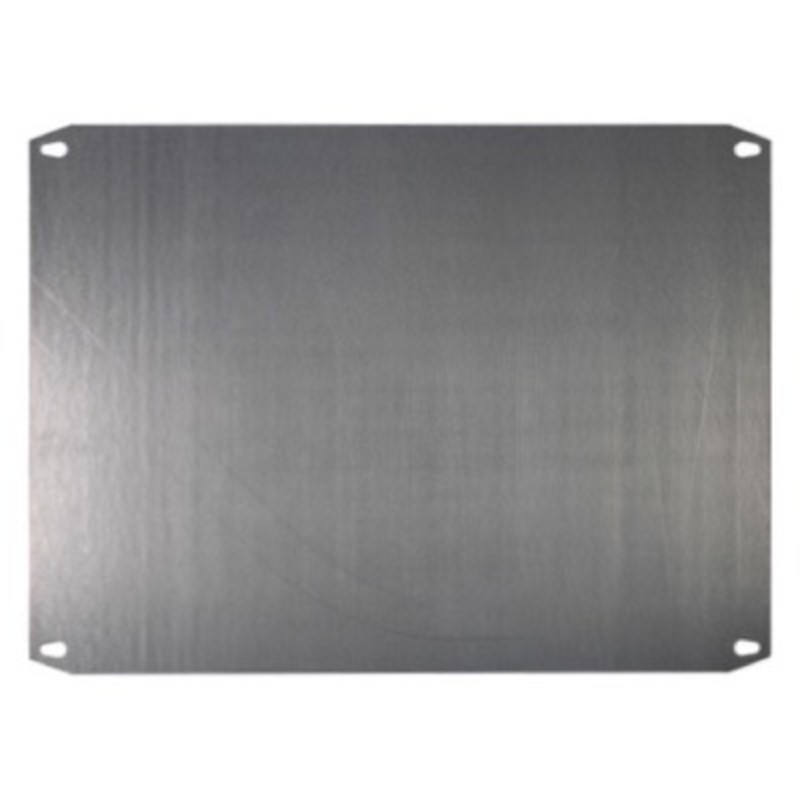 BM5436 Cahors Combiester Mounting Plate for MH/MHO64 &amp; CA-64 Enclosures Galvanised Steel Dimensions 490 x 310 x 2mmD 
