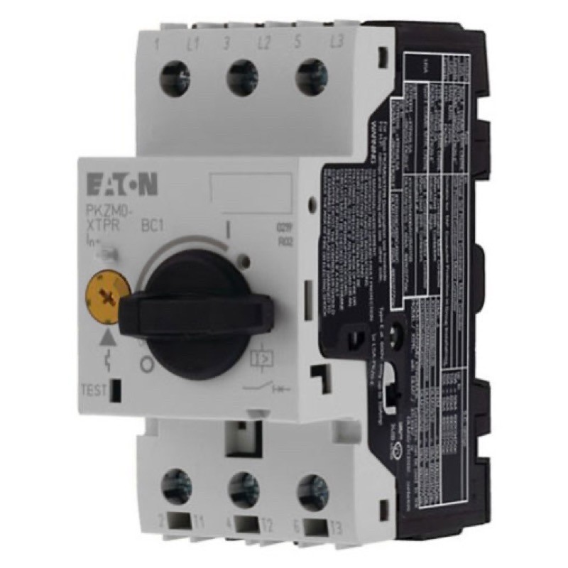 PKZM0-1 Eaton PKZM0 0.63 - 1A Motor Circuit Breaker with Rotary Knob Control Motor Rating 0.25kW
