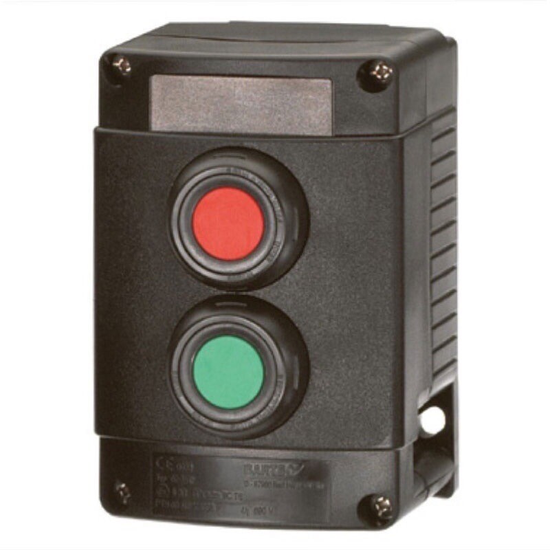 07-3512-10P74P74 Bartec ComEx Double Gang Control Station 2 Pushbuttons per 1 NO + 1 NC