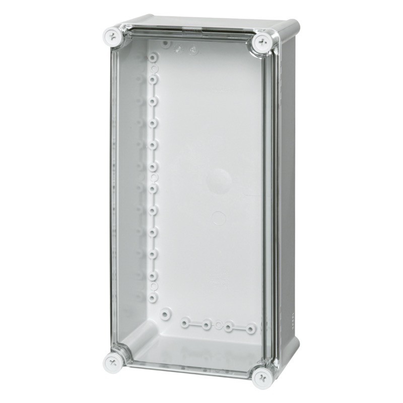 PC 3819 18 T Fibox Solid Polycarbonate 380 x 190 x 180mmD Enclosure Clear Lid IP66/67