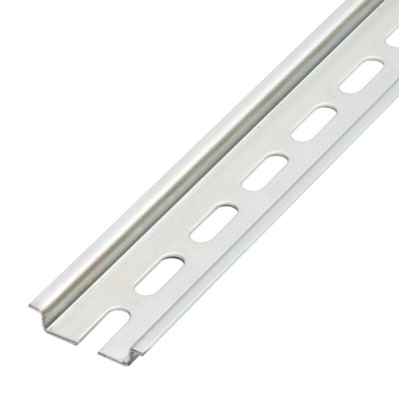 TS35F/5 Profilati TS Slotted Tophat DIN Rail 5.2mm Slot 35W x 7.5mmD