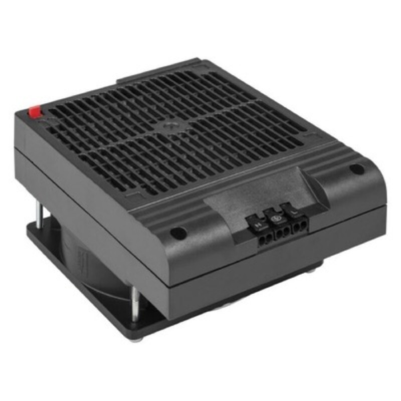 03082.9-00 STEGO HVI 030 700W Enclosure Fan Heater 110V AC DIN Rail Mount