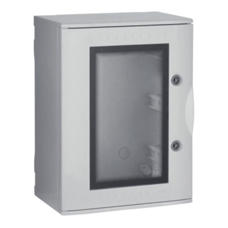 VTR02O IBOCO Pedro GRP 425H x 325W x 180mmD Wall Mounting Enclosure IP66 Polycarbonate Window