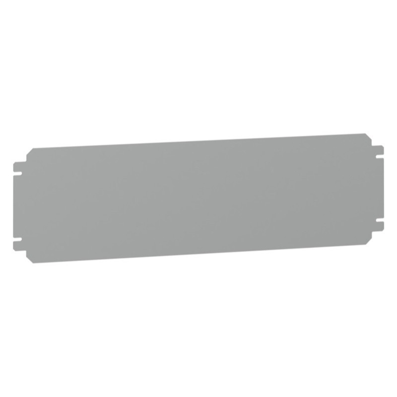 NSYMM26SB Schneider Electric PanelSeT SBM Mounting Plate for SBM2060 Terminal Box Galvanised Steel Plate Dimensions 175H x 585W x 2mmD