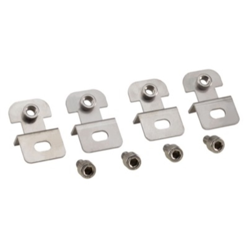 WMK ARCA 10 SMALL Fibox ARCA IEC Set of 4 Wall Mounting Lugs Stainless Steel for ARCA2030-6040