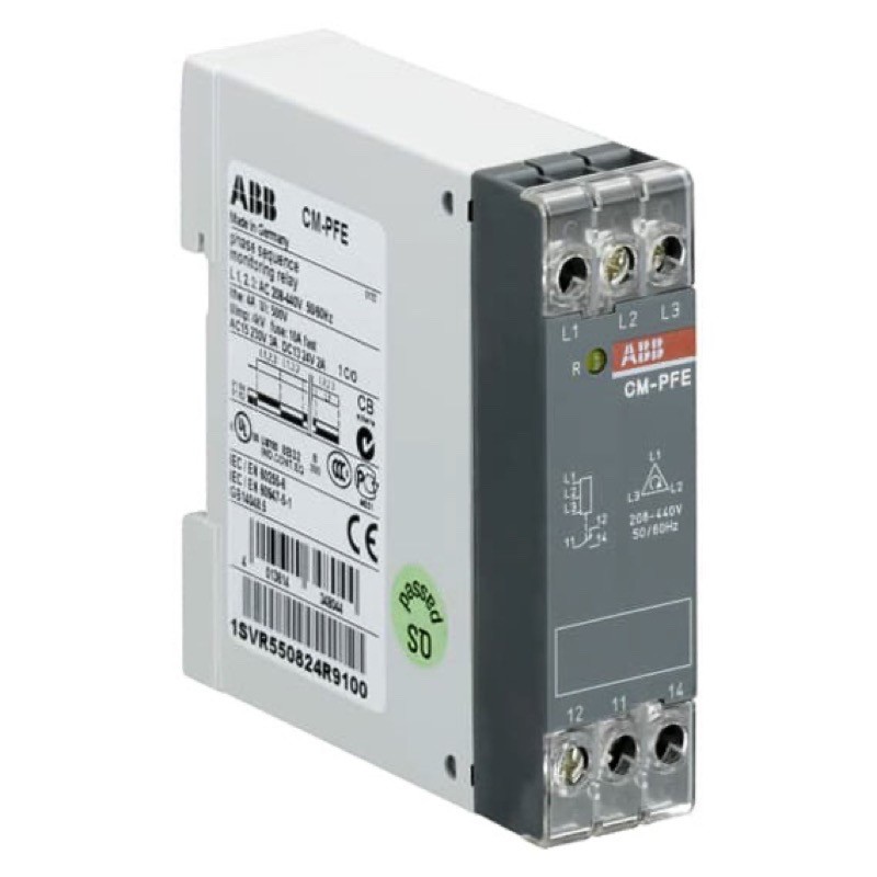 ABB CMPFE Three Phase Monitoring Relay Phase Sequence & Phase Failure