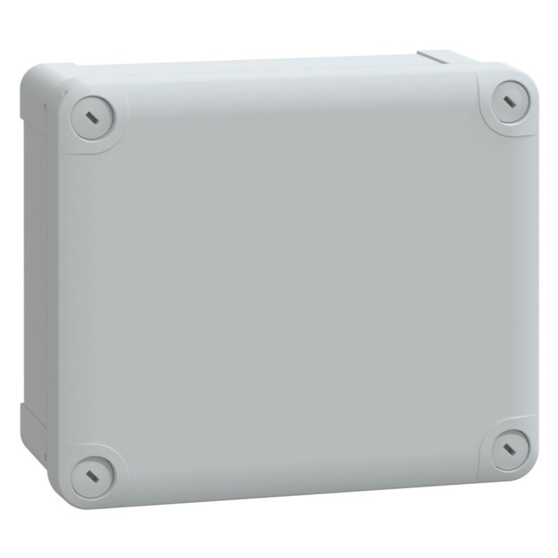 NSYTBP19168 Schneider PanelSeT TBP Polycarbonate 192 x 164 x 87mmD Enclosure Grey Lid IP66 RAL7035