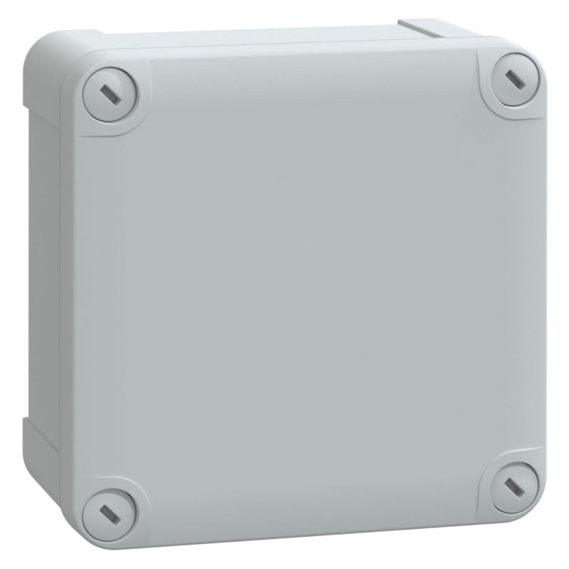 NSYTBS11116 Schneider PanelSeT TBS ABS 116 x 116 x 62mmD Enclosure Grey Lid IP66 RAL7035