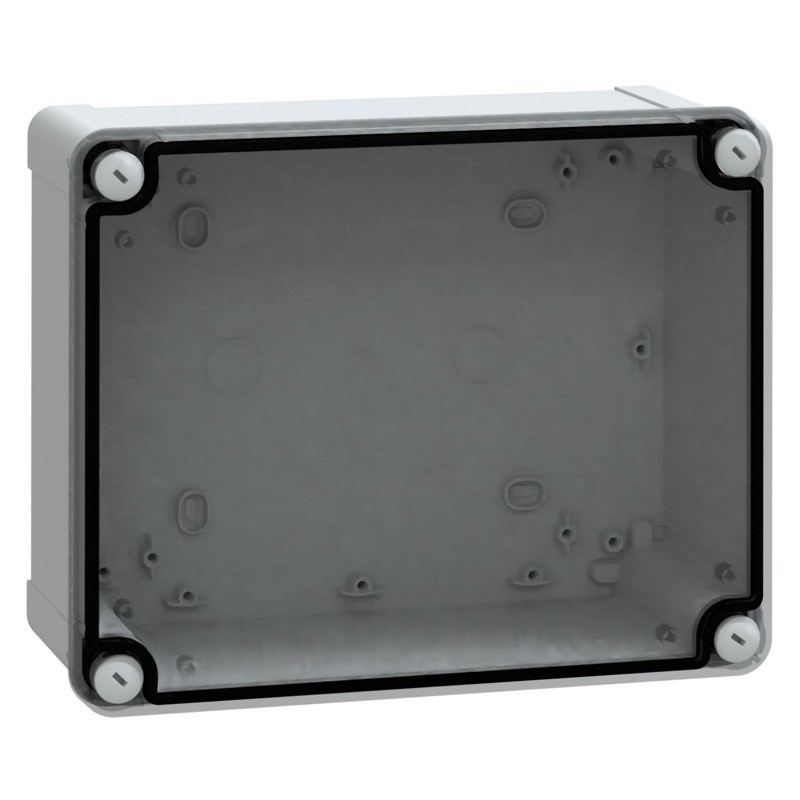 NSYTBS241910T Schneider PanelSeT TBS ABS 241 x 192 x 107mmD Enclosure Clear Lid IP66 RAL7035