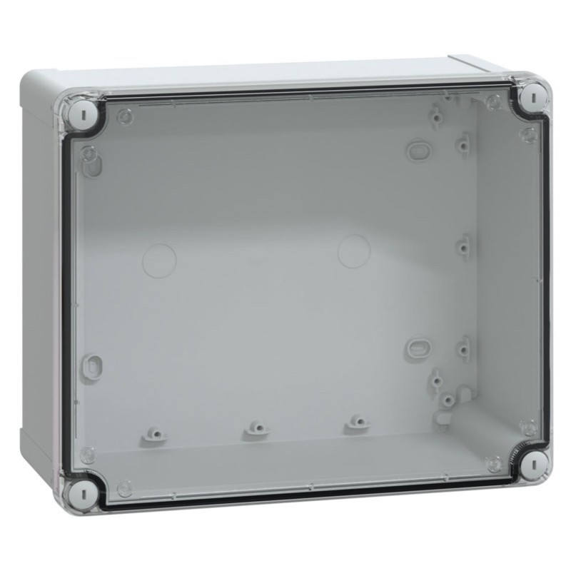 NSYTBS292412HT Schneider PanelSeT TBS ABS 291 x 241 x 128mmD Enclosure Clear Lid IP66 RAL7035
