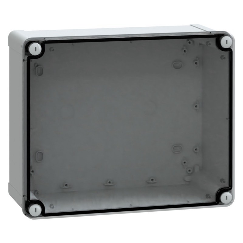 NSYTBS292412T Schneider PanelSeT TBS ABS 291 x 241 x 128mmD Enclosure Clear Lid IP66 RAL7035